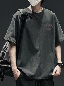 Áo Thun Tay Ngắn Cotton Nguyên Chất 300g Phong Cách Mỹ Cổ Điển Mùa Hè Thường Ngày Đa Năng Nam Nữ Thời Trang Giản Dị