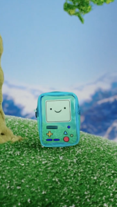 Adventure Time | SHEGLAM Be More Makeup Bag BMO-Inspired Transparent PVC Detachable Strap Cosmetic Pouch