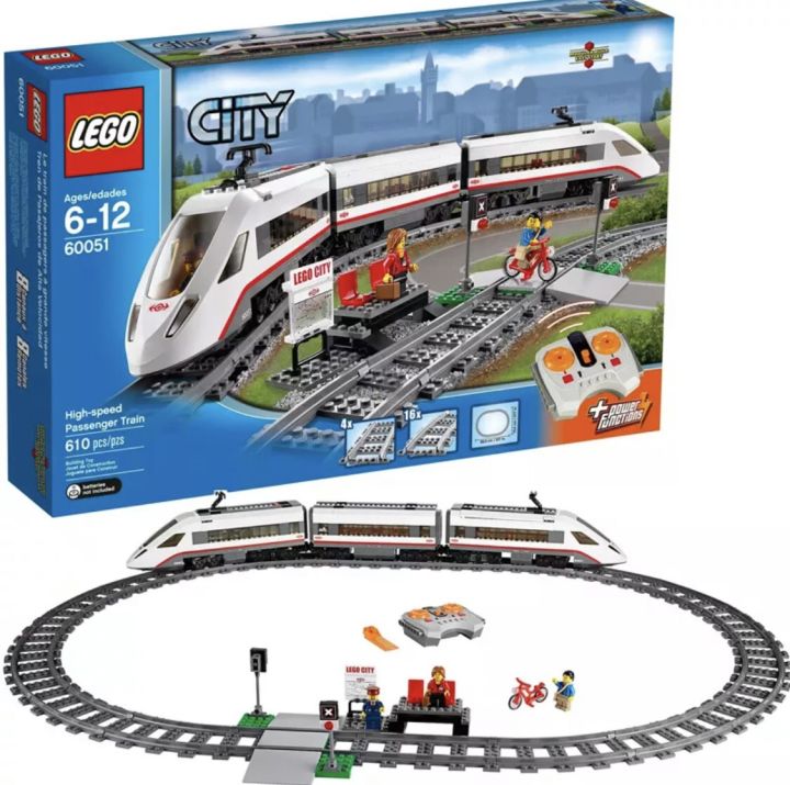 Lego 60051 City Series High-speed Passenger Trains Train High-speed ...