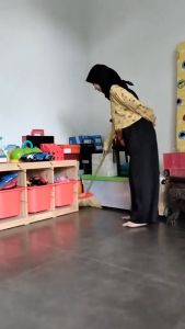 Klinko Cleaning Mop BAGUETTE Bicolor Pel Pembersih Lantai 2 Warna Tebal Set