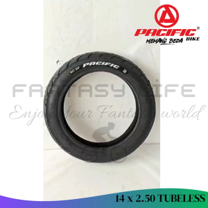 Fantasy Ban luar selis sepeda listrik  14 x 2.50 Pacific TUBELESS