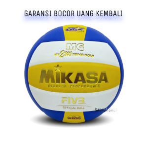 Bola Voli Mikasa Super Gold MV2200 Import Turnamen Indoor Dan Outdoor