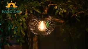 Solar Outdoor Lights Upgraded Hanging Solar Lights Waterproof Outdoor Lights Decorative Lights Suitable for Garden Court