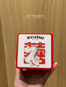 Square Metal Tin Box Packaging Multipurpose Storage Box Tinplate Container Wedding Doorgift Metal Case 四方形铁盒 茶罐 收纳盒