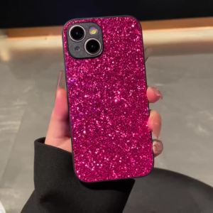 Artificial Bling Diamond Rhinestone Glitter Case for Samsung Galaxy A57 A15 A27 A35 A36 S25 S24 S23 S26 Plus FE Ultra Soft Shell