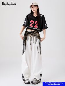 Hip Hop Jazz | Retro Performance Outfit Set Summer