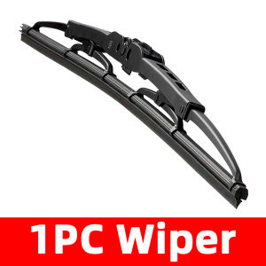PINMOAP Metal Bracket Wiper Blade Suitable For U/J Interface 9mm Front Windshield Wiper Replacement 14"16"17"18"19"20"21"22"24"