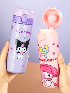 Cute Cartoon Kurokos Student 304 Stainless Steel Insulated Water Bottle Womens New High Aesthetic Value Beverage Container