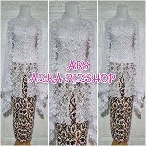 set kebaya akad nikah kebaya manten modern