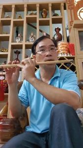 Sáo Trúc Đẳng Cấp VIP Với Chuẩn Âm Tuyệt Đỉnh HL50 - kèm đặc quyền Khắc thơ Khắc tên theo yêu cầu Xưởng Sáo Hoàng Lâm