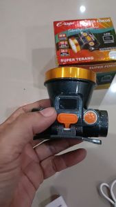 Senter Kepala Super Terang 60W EL 967: Daya Tahan Tinggi & Desain Ergonomis