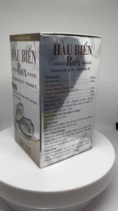 (Bạc) Viên Uống HÀU BIỂN ROX Bổ Sung Kẽm Tăng Cường Sinh Lý Nam Giảm Xuất Sớm Cải Thiện Chức Năng Thận - Hộp 30 Viên