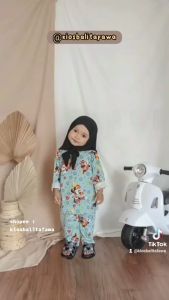 Piyama Za-ra Kids Size 7-10 Tahun / EXPORT Quality Baju Tidur Karakter Kaos Lengan Celana Panjang Kios Balita Fawa