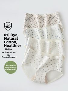 TENGNAIMEI | Cotton Antibacterial Seamless Comfort Briefs