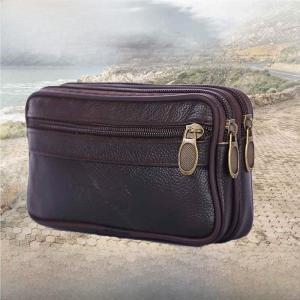 Jiaxun | Waterproof Leather Belt Bag Multi-functional