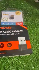 Bộ Thu Wifi 6 Tenda Ax300 mini USB Bảo Hành 12 Tháng