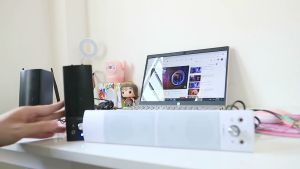 COD SADA Soundbar Desktop Active Speaker HiFi Stereo Heavy Bass V-117 / actve speaker bluetooth system subwofer 12 inch sharp jadul biasa usb polytron mini portable cbox dat dx 15 wifi gmc aktiva 2 pro behringer super full bass suara jernih terbaik