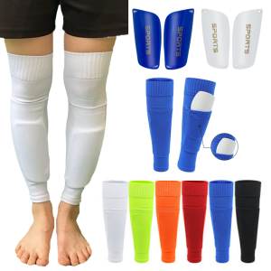 1 Pairs of Sports Leg Covers Adults Kids Calf Socks Breathable Compression Socks Footless Socks Leg Protectors