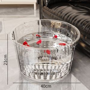Thickened Transparent Large Size Foot Bath Tub for Home Use Massage Foot Soaking Bucket High Aesthetic Value over Knee