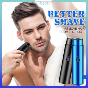 Obecilc Portable Mini Electric Shaver For Man USB Rechargeable 3D Floating Blade Razor Washable Trimmer Travel Shaver