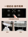 MOKUSAN Home Electric Shaved Ice Machine Automatic Snowflake Ice Crusher Commercial Stall Selling Kitchen Appliance. 