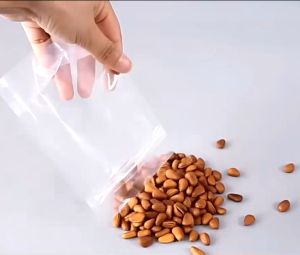 Túi zip đáy đứng 2 mặt trong trong suốt 50 Túi Giao hang nhanh giao hàng nhanh