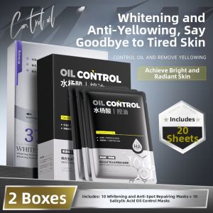 FIVE CEREALS | Mens Oil Control Hydrating Anti-Aging Acne & Blemish Treatment Brightening Mask