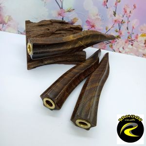 pipa once cangklong kayu kelor Jawa model belimbing segi 6 L44