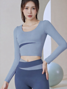 XINWEN | Women Sport Yoga Suit Running Fitness Long Sleeve