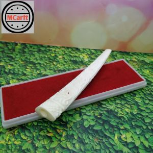 Cangklong Once pipa tulang sapi ukir leak Bali B203