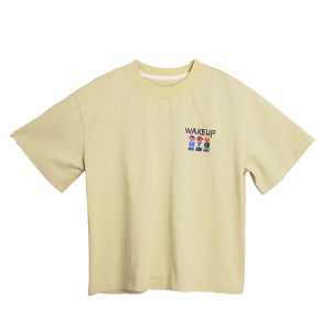 MT Original Cartoon Character Printed Short Sleeve T-Shirt Childrens Summer Casual Wear for Boys And Girls Ages 3-14