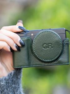 SHELV | Universal Camera Lens Cover Dustproof Real Leather