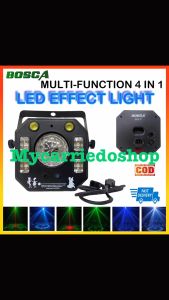 BOSCA Stage Light: 4 in 1 Multi-Function LED Effect Light
