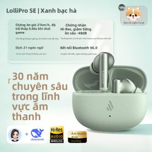 Edifier | Tai Nghe Không Dây Chống Ồn Chủ Động Cho Thể Thao & Gaming