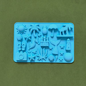 1pc 25 hole ocean creature camera shaped DIY non stick baking mold used for cookies chocolates candies etc