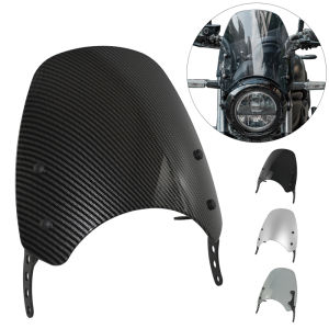 Motorbike For Kawasaki Eliminator 500 2024 2025 Windscreen Windshield Wind Deflector Shield Screen Visor Glass with Bracket