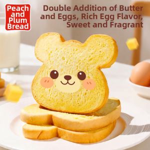 taoli | Buttery Bear Flavor Breakfast Toaster Bread Nutritious