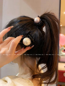 2025 New Pearl Hair Clip Womens High Ponytail Fixed Beauty Tool Korean Style Fashion Hair Accessories Half-Up Ponytail