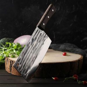 Chopping Knife Butcher Knife Bone Meat Vegetables Slicing Cleaver High Hardness Kitchen Chef Cutter Tools