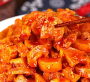 Spicy dried radish canned pickled vegetables 230gx2    萝卜干