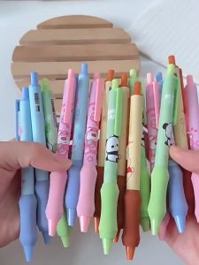 💎💫GROCELY💫💎 PULPEN MEKANIK 1 SET ISI 4 PCS GAMBAR KARTUN LOTSO WINNIE THE POOH DAN PANDA DENGAN BANTALAN HANDLE NYAMAN