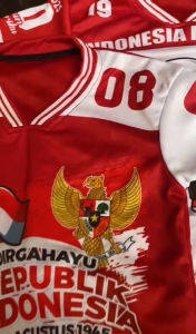 ARUNI Jersey Anak Merah Putih: Jersey Kemerdekaan Indonesia & Jersey NFL Series