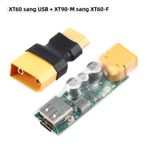 Bộ Chuyển Đổi Sạc Nhanh USB Bộ Sạc Pin 2-6S LIPO Cho Máy Bay RC Máy Bay Trực Thăng FPV Racing QC3.0 XT60 Plug