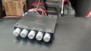 Ziqqucu | ZK-MT21S 2.1 Channel Bluetooth 5.1 Audio Amplifier Board TPA3116D2 50W×2+100W Subwoofer Amp Module DC12-24V