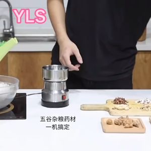 Penghantaran cepat Mesin penghancur kopi elektrik biji-bijian dan mesin penghancur kopi rumah tangga yang multifungsi.