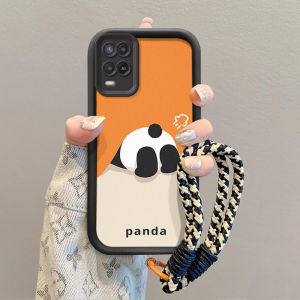 For casing hp OPPO A54s A54 Panda Ass kartun Cantik Desain Kreatif