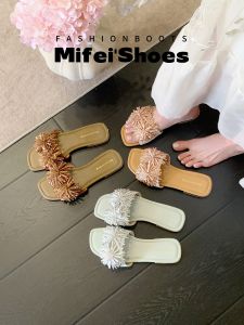 MIFEI | Firework Glitter Flat Sandals