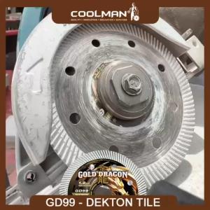 COOLMAN Supreme Thin Turbo Rim Blade / Disc Cutting Disc / Tile Mosik Marble / Bersegmen (4" 105mm GD99)