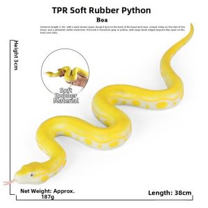 QAT | Scary Long Soft Rubber Snake Toy Model