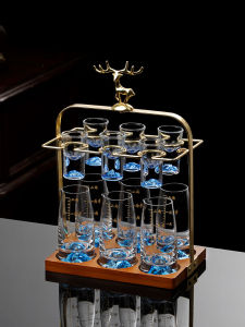 FLOWER MOO | Creative High-end Home Crystal Glass Wine Set